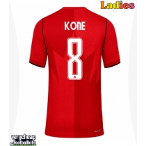 Canada Ismael Kone #8 Replica Home Shirt Ladies World Cup 2026 Short Sleeve